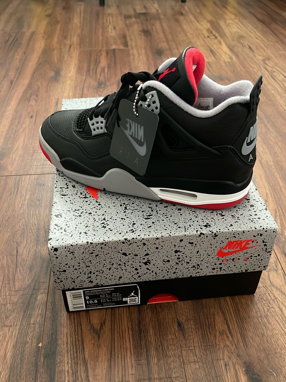 Air Jordan 4 Retro Bred Reimagined